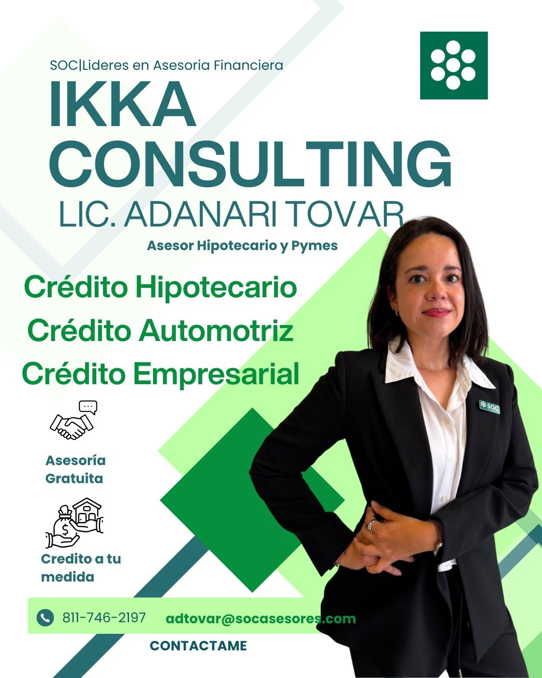 LIC. Adanari Tovar – Asesor de Créditos en Monterrey