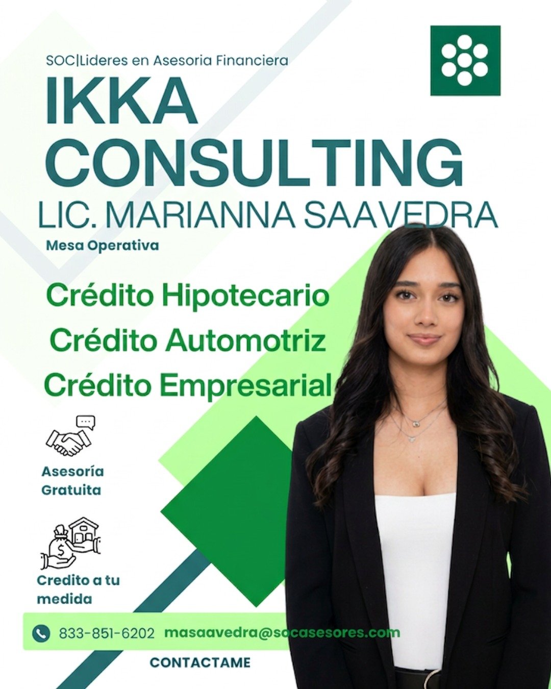 LIC. Marianna Saavedra – Asesor de Créditos en Monterrey