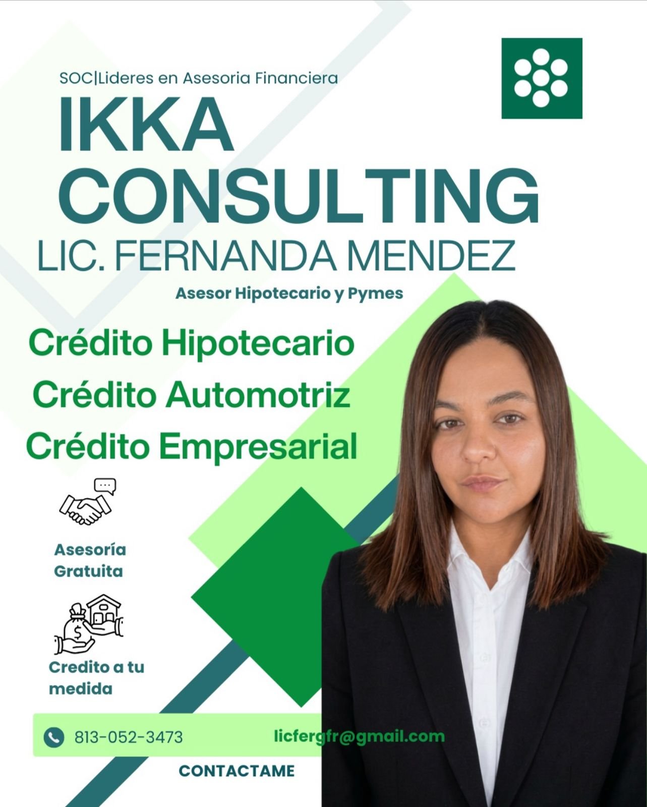 LIC. Fernanda Mendez – Asesora Hipotecaria y PyME en Monterrey