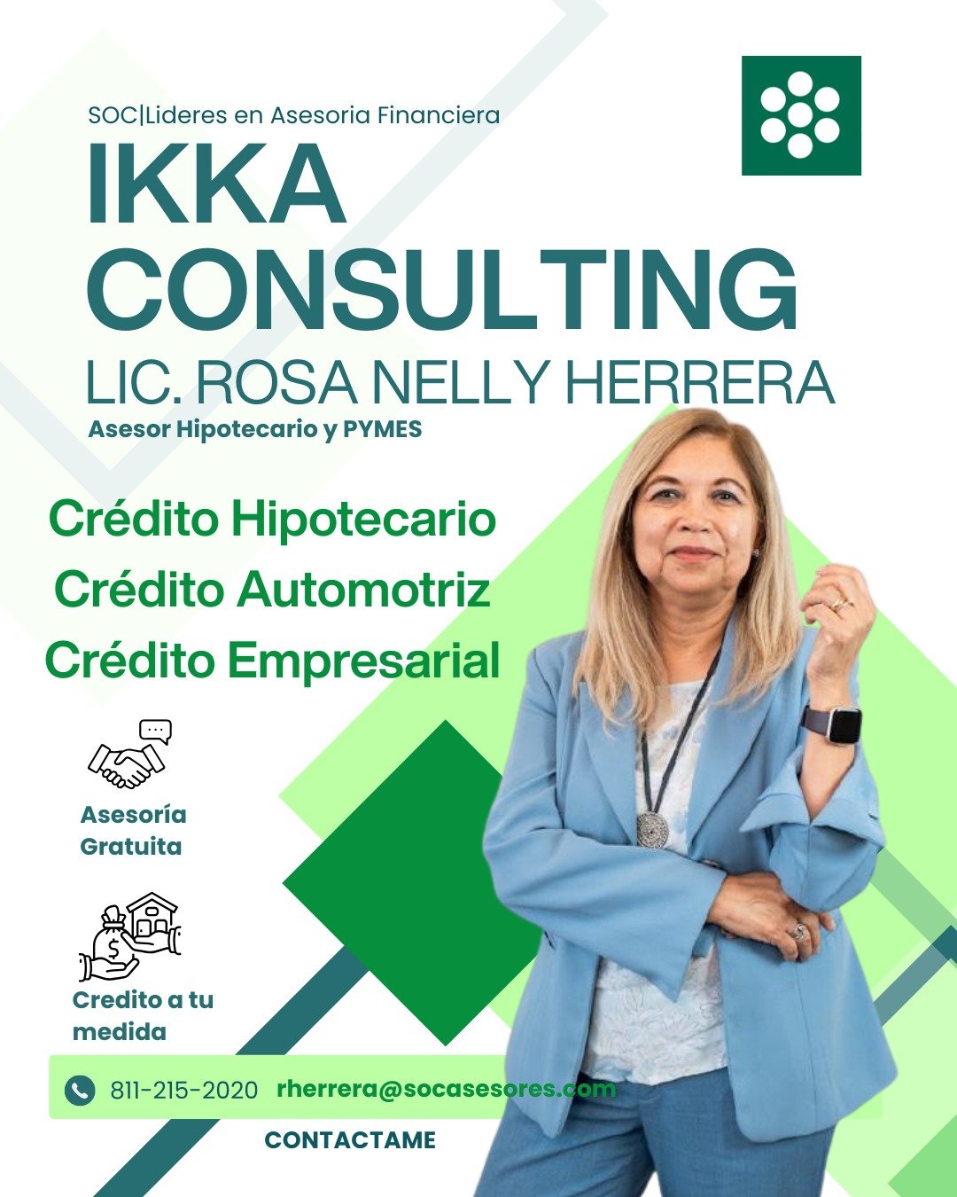 LIC. Rosa Nelly Herrera – Asesor de Créditos en Monterrey